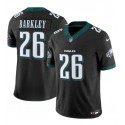 Philadelphia Eagles #26 Saquon Barkley Black 2024 New F.U.S.E. Vapor Untouchable Limited Stitched Jersey