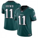 Philadelphia Eagles #11 A.J. Brown Green 2024 New F.U.S.E. Vapor Untouchable Limited Stitched Jersey