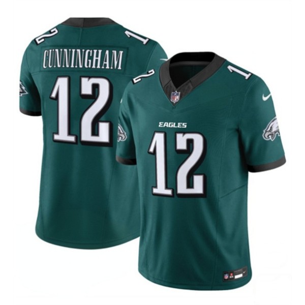 Philadelphia Eagles #12 Randall Cunningham Green 2024 New F.U.S.E. Vapor Untouchable Limited Jersey