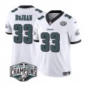 Philadelphia Eagles #33 Cooper DeJean White 2024 New NFC East Champions F.U.S.E. Vapor Untouchable Limited Stitched Jersey