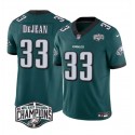 Philadelphia Eagles #33 Cooper DeJean Green 2024 New NFC East Champions F.U.S.E. Vapor Untouchable Limited Stitched Jersey