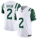 New York Jets #2 Tyrod Taylor White 2024 F.U.S.E. Classic Alternate Vapor Untouchable Limited Stitched Jersey