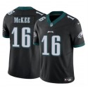 Philadelphia Eagles #16 Tanner McKee Black F.U.S.E. Vapor Untouchable Limited Stitched Jersey