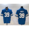 Detroit Lions #39 Jake Bates Blue 2024 F.U.S.E. Vapor Limited Stitched Jersey