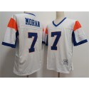 Blue Mountain State #7 Alex Moran White Stitched Jersey