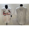 St. Louis Cardinals #0 Masyn Winn White Cool Base Stitched Jersey