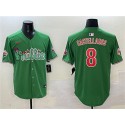 Philadelphia Phillies #8 Nick Castellanos Green Phanatic Limited Stitched Jersey