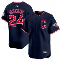 Cleveland Guardians #24 Triston McKenzie Navy 2025 Alternate Limited Stitched Jersey