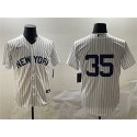 New York Yankees #35 Cody Bellinger White Cool Base Stitched Jersey
