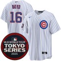 Chicago Cubs #16 Matthew Boyd White 2025 World Tour: Tokyo Series Home Stitched Jersey