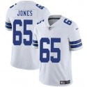Dallas Cowboys #65 Robert Jones White 2025 Vapor Untouchable Limited Stitched Jersey