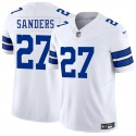 Dallas Cowboys #27 Miles Sanders White 2025 F.U.S.E. Vapor Untouchable Limited Stitched Jersey
