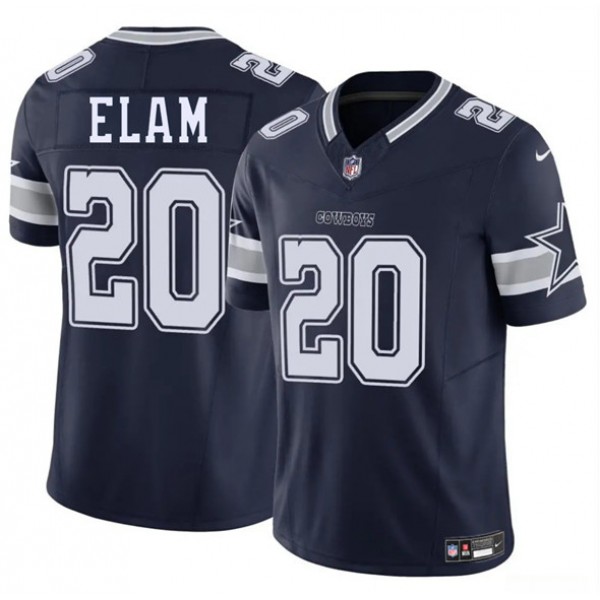 Dallas Cowboys #20 Kaiir Elam Navy 2025 F.U.S.E. Vapor Untouchable Limited Stitched Jersey