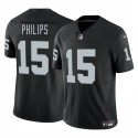 Las Vegas Raiders #15 Kyle Philips Black 2025 F.U.S.E. Vapor Stitched Jersey