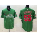 Philadelphia Phillies #55 Ranger Suárez Green Phanatic Limited Stitched Jersey