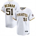 Pittsburgh Pirates #51 David Bednar White 2025 Home Limited Stitched Jersey