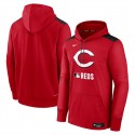 Cincinnati Reds Red Collection Performance Pullover Hoodie
