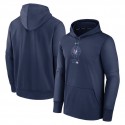 Chicago Cubs Navy Collection City Connect Practice Performance Pullover Hoodie