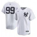 New York Yankees #99 Aaron Judge White Home Limited Stitched Jersey