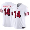 San Francisco 49ers #14 Tanner Mordecai New White 2025 F.U.S.E. Vapor Untouchable Limited Stitched Jersey