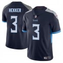 Tennessee Titans #3 Johnny Hekker Navy 2025 Vapor Untouchable Stitched Jersey