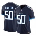 Tennessee Titans #50 Cody Barton Navy 2025 F.U.S.E. Vapor Limited Stitched Jersey