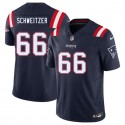 New England Patriots #66 Wes Schweitzer Navy 2025 F.U.S.E. Vapor Limited Stitched Jersey