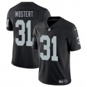 Las Vegas Raiders #31 Raheem Mostert Black 2025 Vapor Stitched Jersey