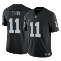 Las Vegas Raiders #11 Jeremy Chinn Black 2025 F.U.S.E. Vapor Stitched Jersey