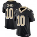 New Orleans Saints #10 Brandin Cooks Black 2025 Vapor Limited Stitched Jersey
