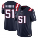 New England Patriots #51 Jack Gibbens Navy 2025 F.U.S.E. Vapor Limited Stitched Jersey