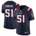 New England Patriots #51 Jack Gibbens Navy 2025 Vapor Limited Stitched Jersey