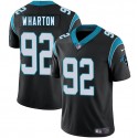 Carolina Panthers #92 Tershawn Wharton Black 2025 Vapor Limited Stitched Jersey