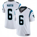Carolina Panthers #6 Sam Martin White 2025 Vapor Limited Stitched Jersey
