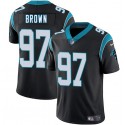 Carolina Panthers #97 Bobby Brown Black 2025 Vapor Limited Stitched Jersey