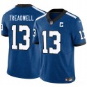 Indianapolis Colts #13 Laquon Treadwell Blue 2025 F.U.S.E. Throwback Vapor Limited Stitched Jersey