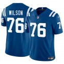 Indianapolis Colts #76 Jack Wilson Blue 2025 F.U.S.E. Vapor Limited Stitched Jersey