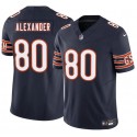 Chicago Bears #80 Maurice Alexander Navy 2025 F.U.S.E. Vapor Stitched Jersey