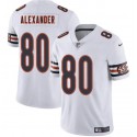 Chicago Bears #80 Maurice Alexander White 2025 Vapor Stitched Jersey