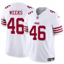 San Francisco 49ers #46 Jon Weeks White 2025 F.U.S.E. Vapor Untouchable Limited Stitched Jersey