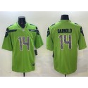 Seattle Seahawks #14 Sam Darnold Green 2025 Vapor Limited Stitched Jersey