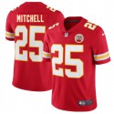 Kansas City Chiefs #25 Elijah Mitchell Red 2025 Vapor Untouchable Limited Stitched Jersey