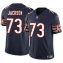 Chicago Bears #73 Jonah Jackson Navy 2025 F.U.S.E. Vapor Stitched Jersey