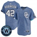 Washington Nationals #42 Jackie Robinson Blue 2025 City Connect Limited Stitched Jersey