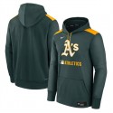 Oakland Athletics Green Collection Performance Pullover Hoodie