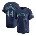 Seattle Mariners #44 Julio Rodríguez Navy Limited Stitched Jersey