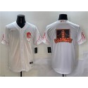 San Francisco Giants Team Big Logo White City Connect Cool Base Stitched Jersey