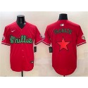 Philadelphia Phillies Red Phanatic Limited Stitched Jersey