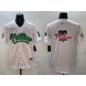 Philadelphia Phillies Team Big Logo White Phanatic Limited Stitched Jersey