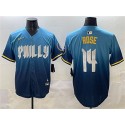 Philadelphia Phillies #14 Pete Rose Blue 2024 City Connect Limited Stitched Jersey